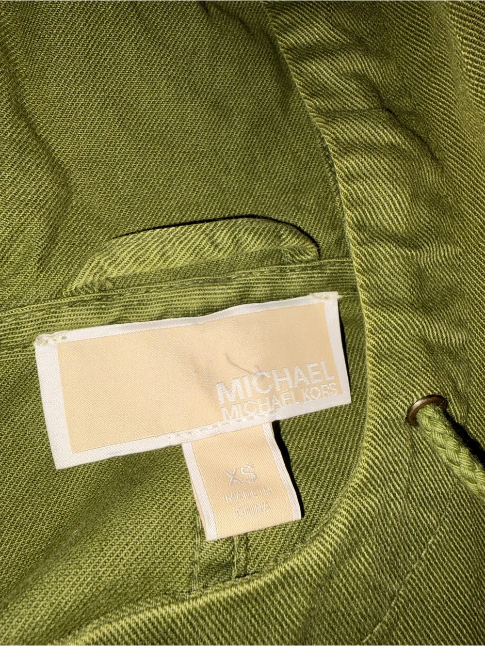 Women’s Hooded Utility Jacket - Olive Green